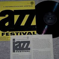 2.Österr. Amateur-Jazz Festival 1963 - Amadeo Lp - RAR !