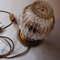 Tischlampe / Nachttischlampe (Glaskugel)