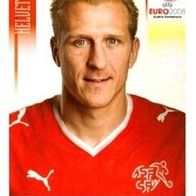 Panini EM 08 Stephane Grichting Schweiz FC Chalais Sion