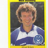 Panini Fussball 1994 Alfred Nijhuis MSV Duisburg Nr 230