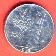 Italien 100 Lire 1992