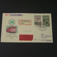 DDR, U 3, Eil-Einschreiben