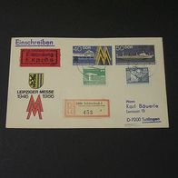 DDR, U 4, Eil-Einschreiben