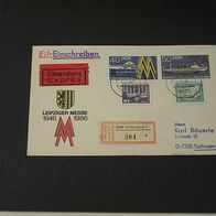 DDR, U 4, Eil-Einschreiben