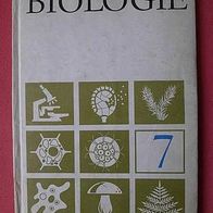 DDR Schulbuch Biologie 7. Klasse 1. Auflage 1968