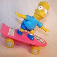 Simpson Figur mit Aufziehmachanismus - Bart auf Skate-Board