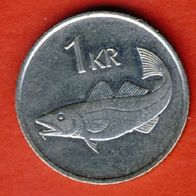 Island 1 Krona 1984