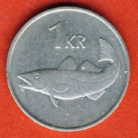 Island 1 Krona 1981