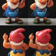 Ü-Ei Figur 1994 Blumentopf-Zwerge - Gustl Grillmeister - beide Figuren - Text!