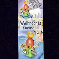 Ü - Ei Beipackzettel Das Weihnachts Karussell 654 299