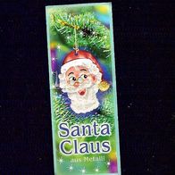 Ü - Ei Beipackzettel Santa Claus aus Metall ! 706 067