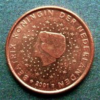 1 Cent - Niederlande - 2001