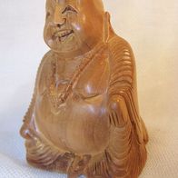 Happy Buddha Holzfigur * *