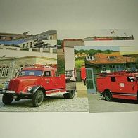 Brekina Feuerwehr Postkarten Serie 1