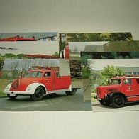Brekina 9903 Feuerwehr Postkarten Serie 3