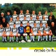 Panini Mannschaft Team SC Schwarz-Weiß Bregenz 97-98 SW Vorarlberg Fußball Sticker