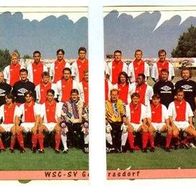 Panini Mannschaft Team SV Gerasdorf 95-96 Österreich Wien WSC- Fußball Football Bild