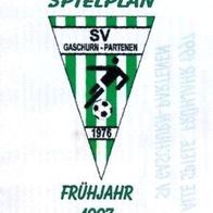 Termin-Kalender SV Gaschurn-Partenen 1997 Vorarlberg