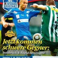 PRG 1. SC Wr. Neustadt - Innsbruck & Rapid Wien 10/2010