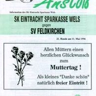 PRG ASKÖ Eintracht Wels - SV Feldkirchen Kärnten 11. 5. 1996