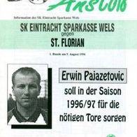 PRG ASKÖ Eintracht Wels vs Union St. Florian 9. 8. 1996 FC