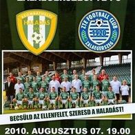 PRG Haladas Szombathely - Zalaegerszeg TE 7.8.10 Ungarn