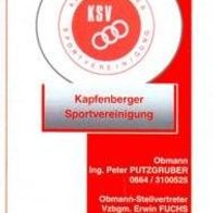 Infos Vereine Kapfenberger SV 2003 Adressen Kapfenberg