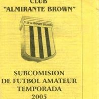 PRG Almirante Brown vs CA Platense 3. 2. 2006 Argentinien Argentina Buenos Aires