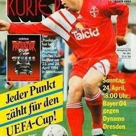 PRG Bayer 04 Leverkusen - Dynamo Dresden 24. 4. 1994