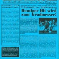 PRG FC Blau-Weiß Linz vs ASKÖ Pasching 18. 8. 2000 SV SK VÖEST