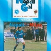 PRG SSC Napoli vs AC Milan 8. 4. 2001 Neapel Mailand