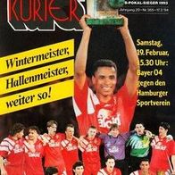 PRG TSV Bayer 04 Leverkusen - Hamburger SV 19.2.94 HSV