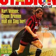 PRG TSV Bayer 04 Leverkusen vs SV Werder Bremen 25. 2. 1995