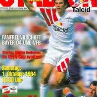 PRG TSV Bayer 04 Leverkusen vs VfB Stuttgart 1. 10. 1994