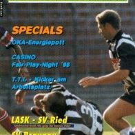 Zeitschrift "ankick" Oberösterreich 03-47-1998 SV Ried