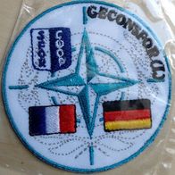 Aufnäher Ärmelabzeichen NATO Geconsfor (L)