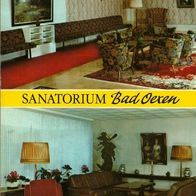 32545 Bad Oeynhausen - Eidinghausen Sanatorium Bad Oexen 2 Ansichten 1984
