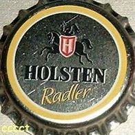 Holsten Brauerei Radler Bier Kronkorken neu 2011 gelber Ring, Kronkorken in unbenutzt