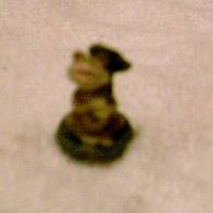 Niedlicher Mini-Frosch F.8 aus Kunststein handbemalt