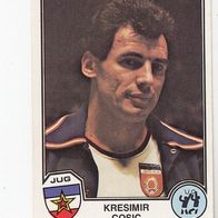 Panini Sport Superstars 1982 Kresimir Cosic Jugoslawien Nr 60