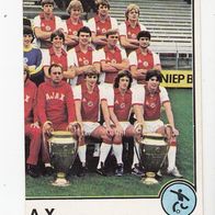 Panini Sport Superstars 1982 Teilbild Ajax Nr 166