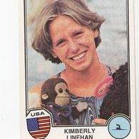 Panini Sport Superstars 1982 Kimberly Linehan USA Nr 295