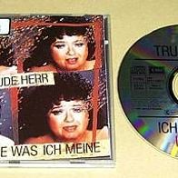 TRUDE HERR CD Ich sage was ich meine deutsche EMI von 1987
