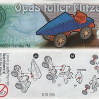 Ü-Ei BPZ 2001 - Gummireifenautos - Opas toller Flitzer - 610255