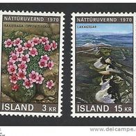 Island, 1970, Mi.-Nr. 447-448, postfrisch * *
