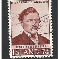 Island, 1961, Mi.-Nr. 356, gestempelt