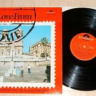 WITH Love from ROME 12" LP HAZY Osterwald u. a. deutsche Polydor 1966