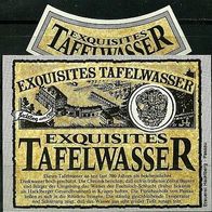 ALT ! Etikett Tafelwasser : Brauerei Hacklberg Passau