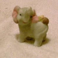 Niedlicher Elefant mit Maus F.1 aus Keramik handbemalt