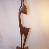 Bambi Holz-Figur, 50/60er J.